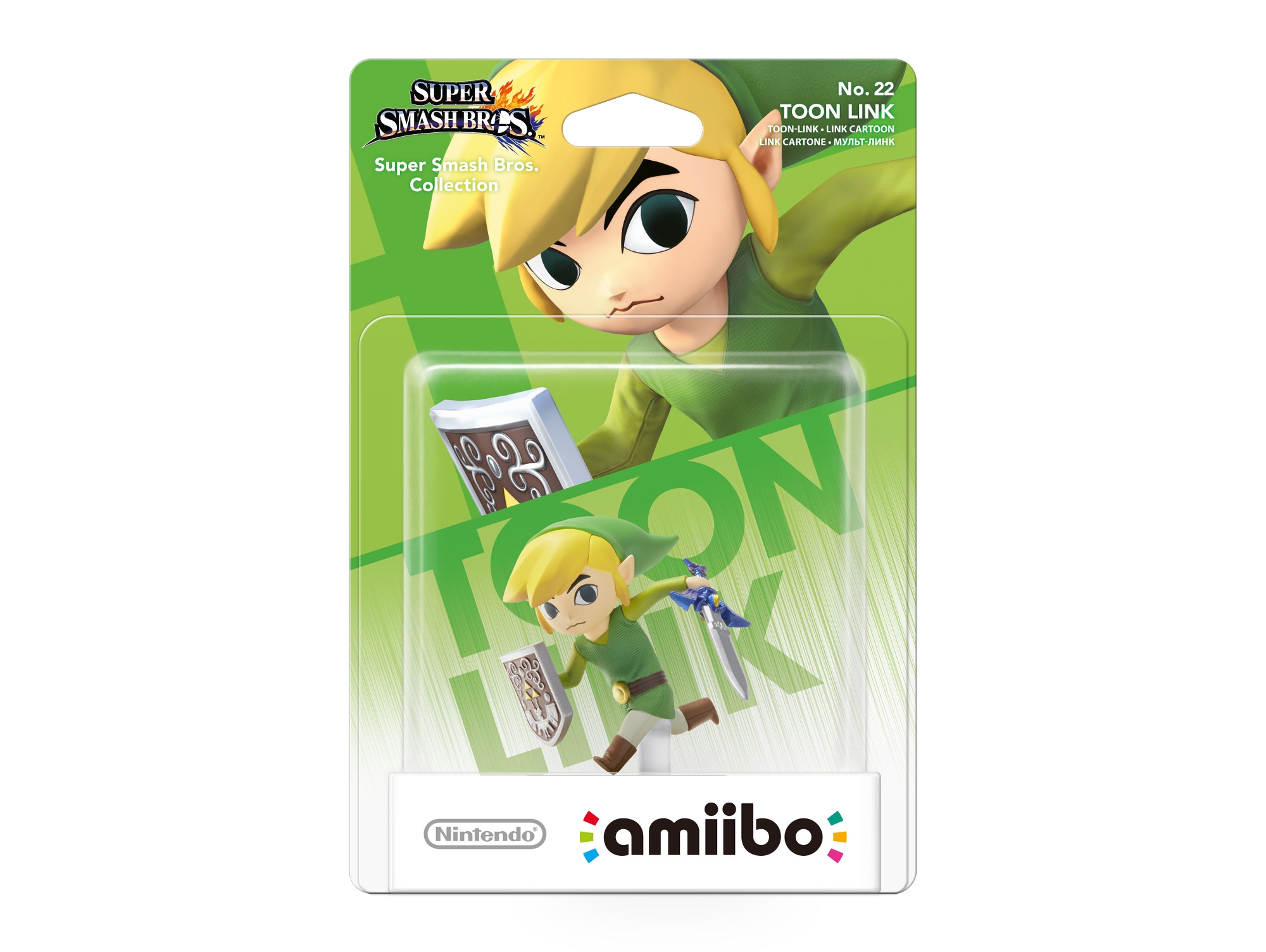 Figura NINTENDO Wii U Amiibo Smash Toon Link
