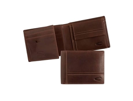 Camel Ativo Carteira Porta-Notas Com Porta-Moedas Tokyo Castanha