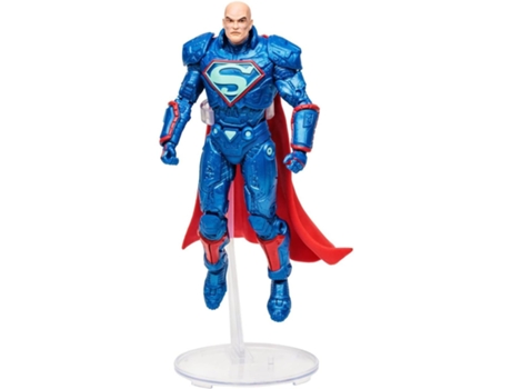 Figura Lex Luthor Power Suit Gold Label Dc Rebirth 18 Cms (7 años)