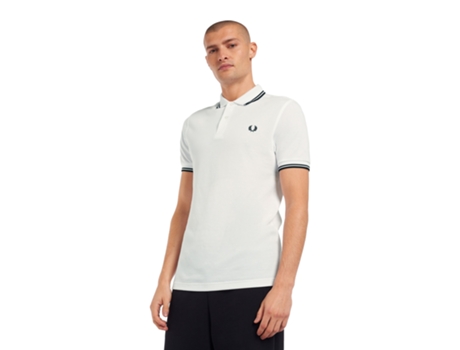 Polo de Hombre FRED PERRY Sintetico Blanco (S)
