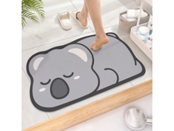 Alfombrilla De Baño De Tierra De Diatomeas Con Dibujos Animados, Antideslizante Y Súper Absorbente, De Secado Rápido.