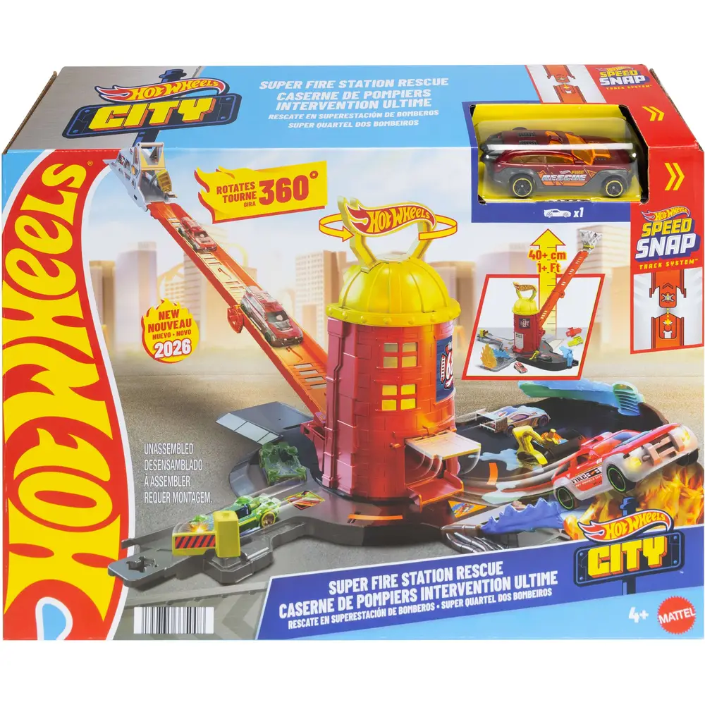 Hotwheels City Estation De Bomberos