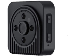 Mini cámara espía IP Wifi 1080p HD con visión nocturna, grabadora de video inalámbrica, color negro Yizhood