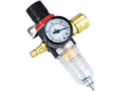 1/4 Bps Redutor de Pressão de Ar Comprimido Regulador de Pressão Do Filtro de Ar com Separador de Água Acessório de Ferramenta Pneumática 