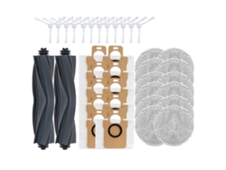 Piezas de repuesto para el robot aspirador Bot L10s Pro L10s Ultra: cepillo lateral de goma, mopa, bolsas para el polvo.