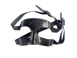 Dan26-máscara De Protección Facial Deportiva Adultos Hombre Mujer Nariz Deporte Baloncesto Fútbol Volleyball Media Cara 2 Hebillas