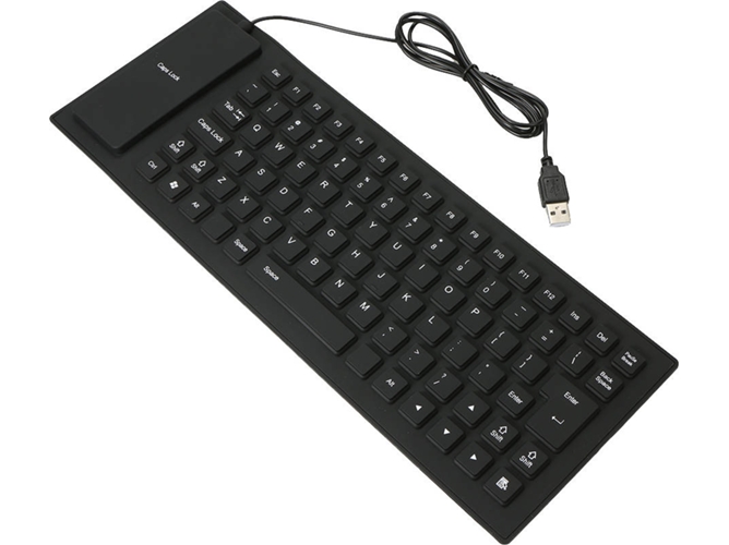 Teclado Tablet ANSELF C5637B (Negro - USB)