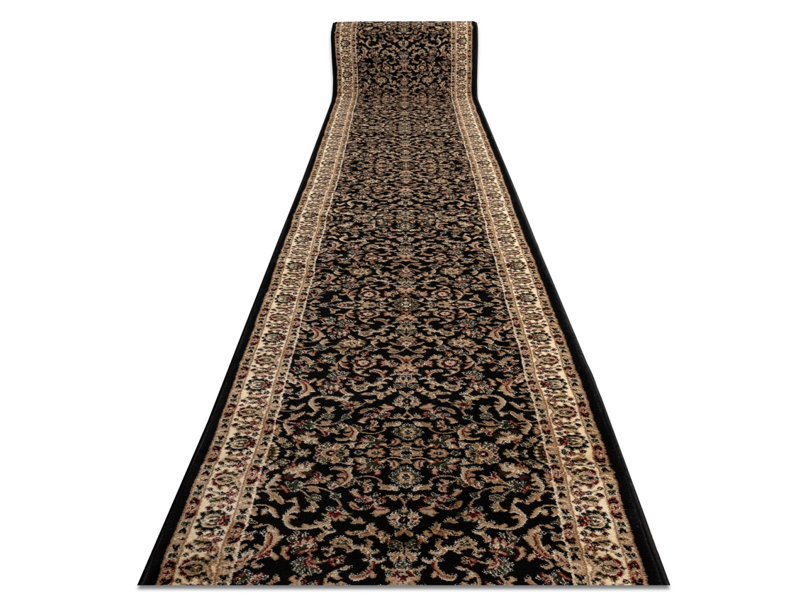 Conjunto de Alfombras de Pasillo DYWANY LUSZCZOW Heat Royal Adr Polipropileno Negro (70x170cm)