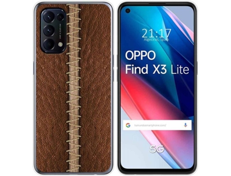 Carcasa Oppo Find X3 Lite TUMUNDOSMARTPHONE Cuero 01 Multicolor