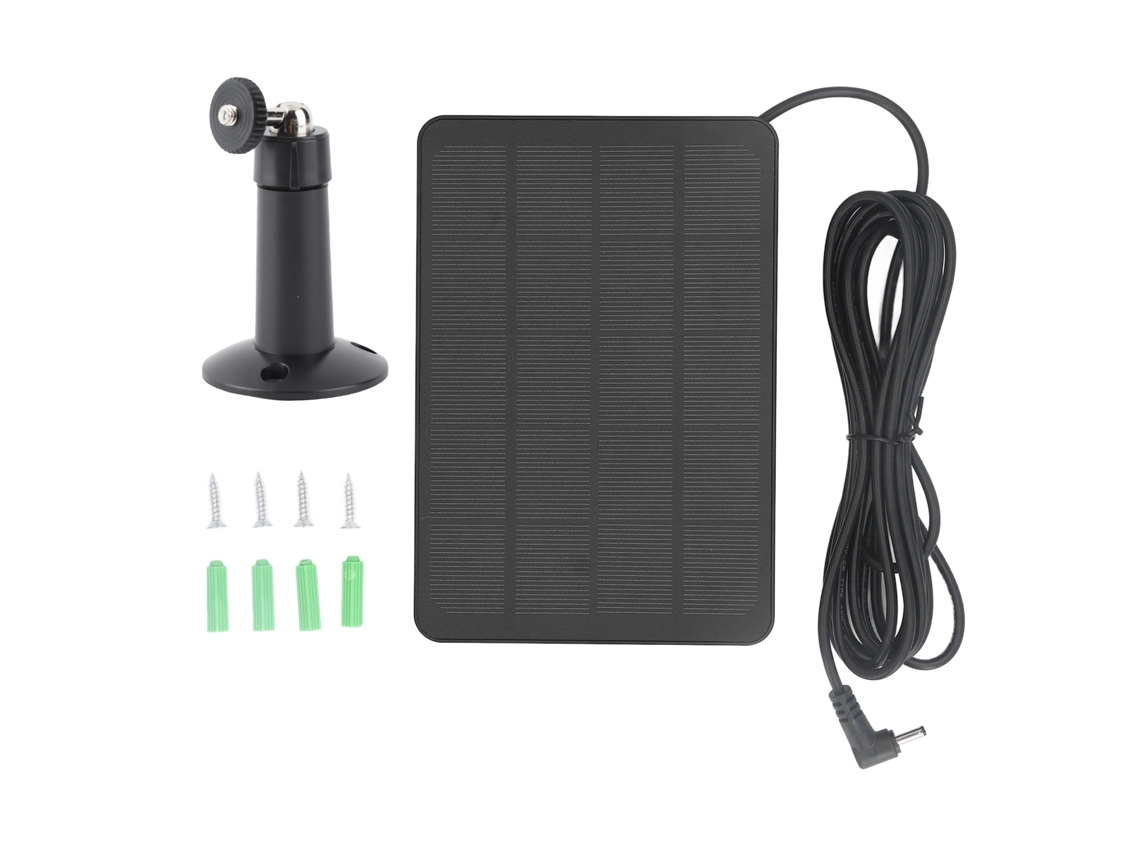 Painel Solar 10w Portátil Ip65 Para Ring Spotlight Cam Stick Up Cam Carregador Eficiente