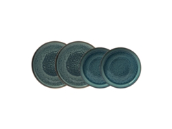 Juego de 4 platos llanos Crafted Denim Villeroy Boch