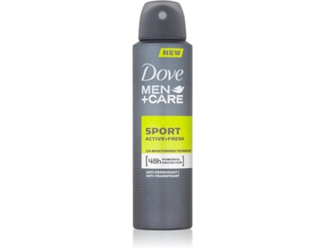Gel de Baño DOVE Men+Sport Active+Fresh Antiperspirant Spray (150ml)