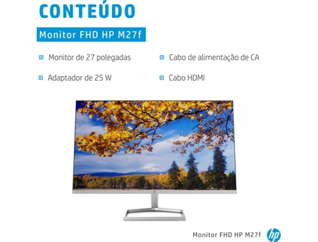 Monitor HP M24f (27'' - Full HD - 75 Hz - IPS - FreeSync)