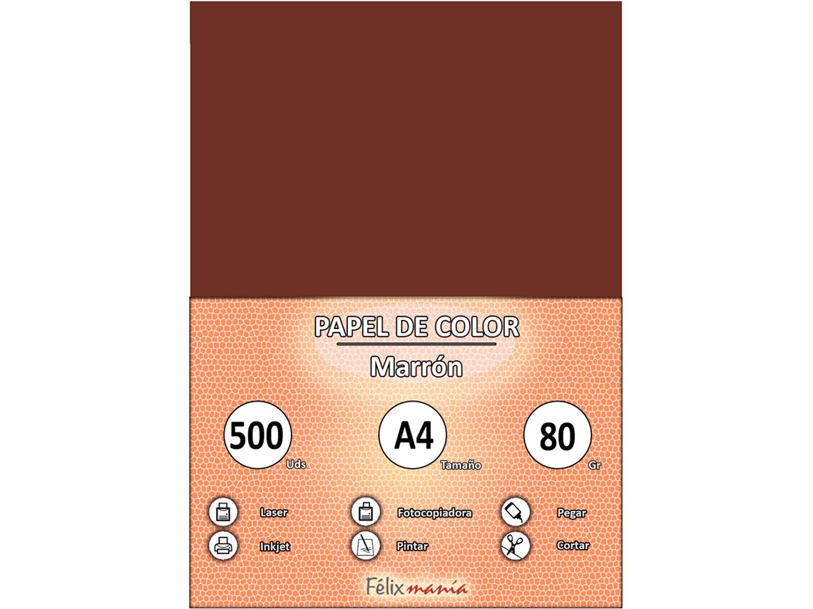 80Gr A4 Paper Brough 500 Hojas