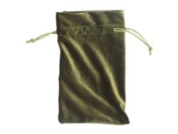 Bolsa De Terciopelo Para Tarot Con Cordón Para Guardar Mazos, Joyas, Monedas Y Accesorios - Verde