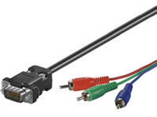 Adaptador de cable de vídeo GOOBAY AVK 605-1000 10.0m