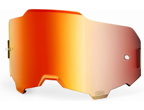 Gafas 100% armega replacement red mirror (S)