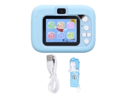 Cámara Infantil Multifuncional Hd X900 Azul Con Un Bonito Diseño De Gato - Juguete Pequeño Para Niños