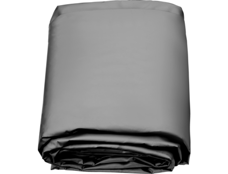 VEVOR Cubierta de Seguridad para Piscina, Diámetro de 7 m Redonda Gris de PVC