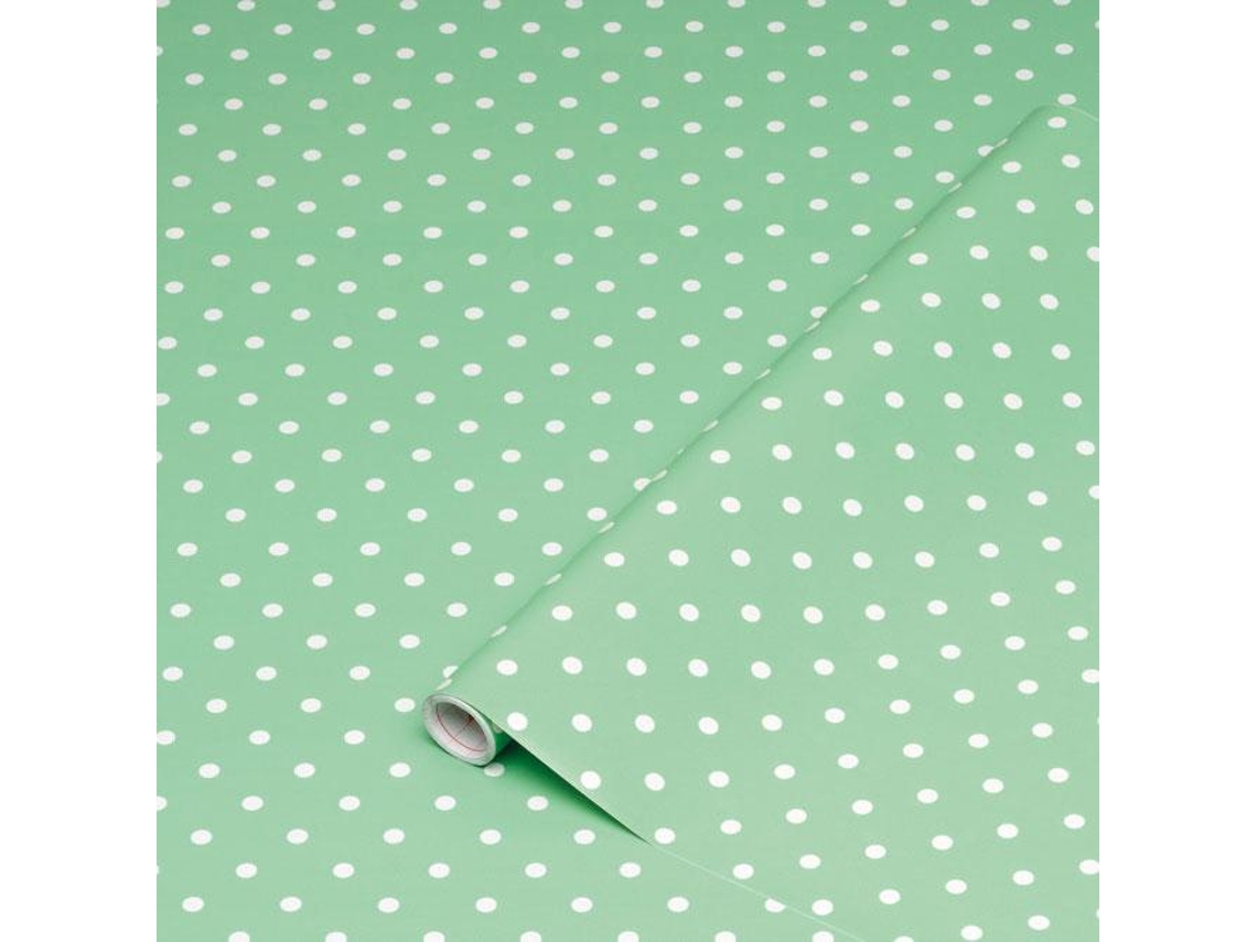 Papel Autoadhesivo D-C-FIX Fantasia P079240 (Verde - 45 x 200 cm)