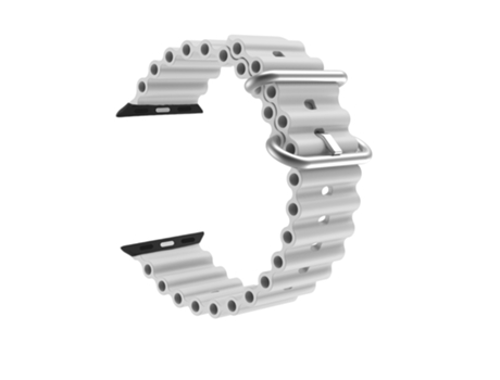 Correa Pulsera Round Gris para Apple Watch Series 7 41Mm