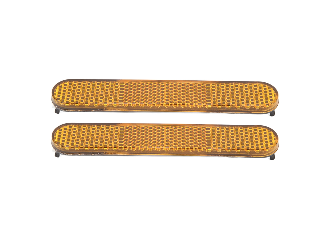 2026-2 Piezas Cubierta Reflectora De Rueda Trasera Para Patinete Eléctrico Xiaomi Mi 4pro Amarillo Protectora Decorativa