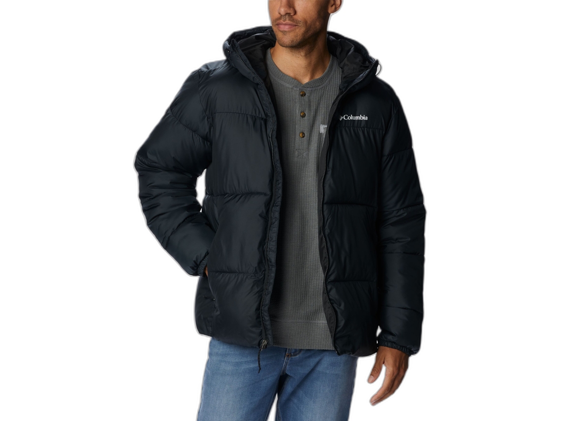 Abrigo COLUMBIA Hombre (L - Negro)