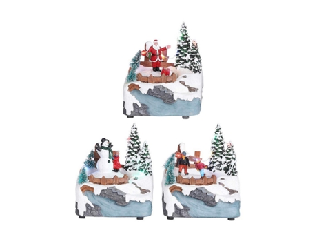 Adornos de Navidad HOUSE OF SEASONS (Muticolor)