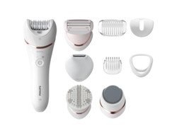 Depiladora Philips Bre740/10 Rosa Blanco
