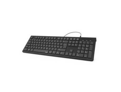 Teclado HAMA TECHNICS 69182681 (Español - Negro)