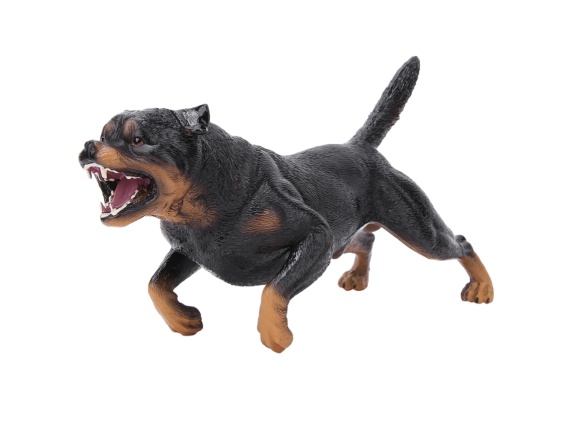 Ats-juguete Educatsivo Para Niños Modelo De Perro Bonito Simulación Animal Miniatsura Decoración Para El Hogar