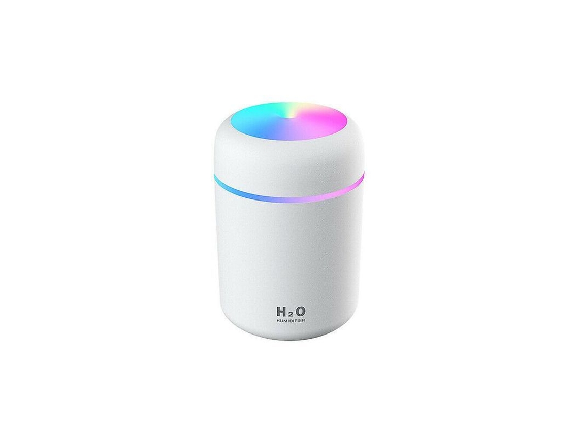 Humidificador Ultrasónico Silencioso De Vapor Frío Para Dormitorio Con Modos De Pulverización De 32 Db, 300 Ml.