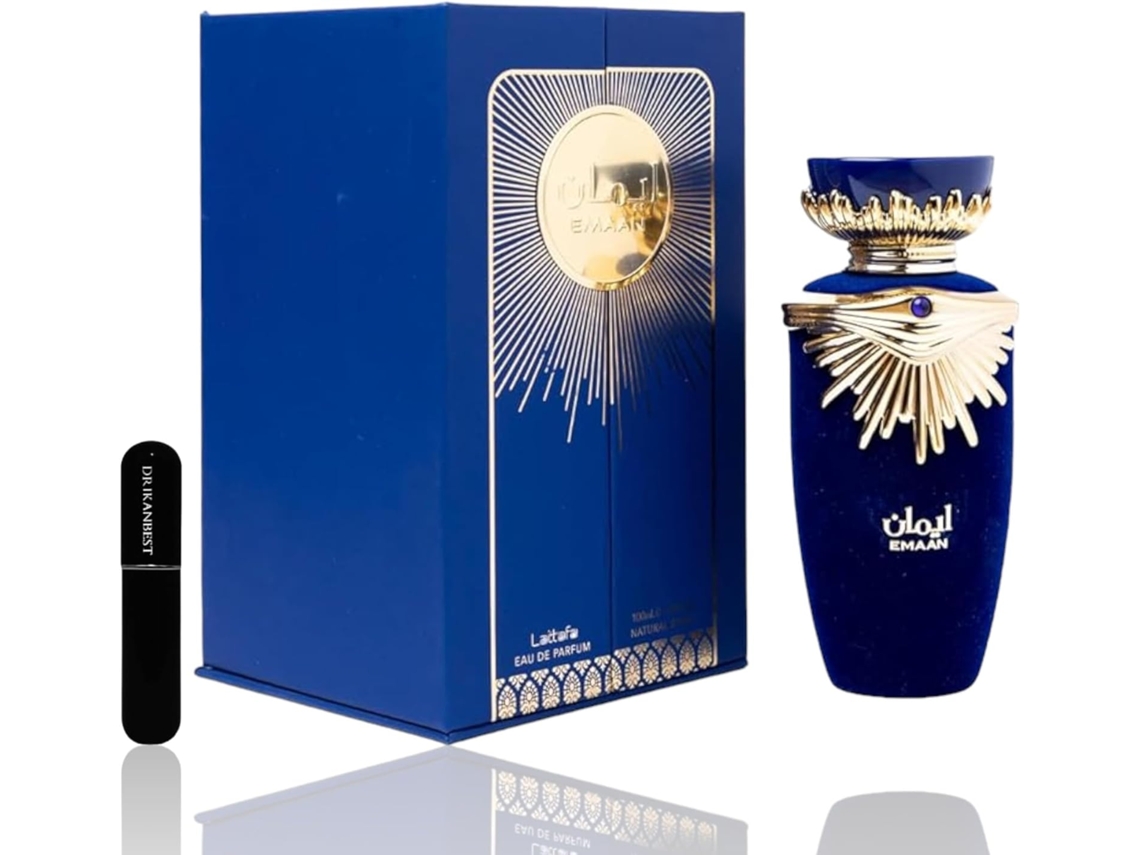 Perfume Emaan Eau de Parfum 100ml (ORIGINAL) Eau de Parfume mujerRegalo Atomizador DRIKANBEST recargable 5ml