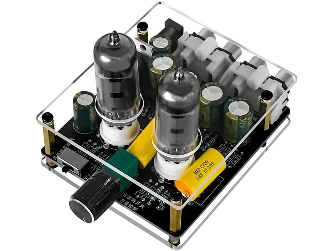 Amplificador De Audio Con Tubo De Vacío 6j3, Preamplificador Hifi, Entrada De Cc