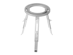 Tripé De Laboratório Destacável Com Suporte Ajustável Para Aquecimento Químico Em Liga Metálica.