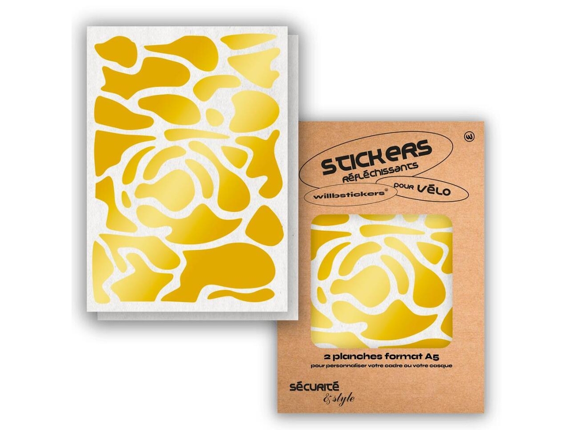 Autocolantes Refletores WILL B STICKERS Talla A5 Camuflaje