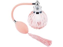 Frasco Vaporisateur De Parfum 90ml En Verre A Motif Diagonale, Airbag Alliage, Couleur Rosa,