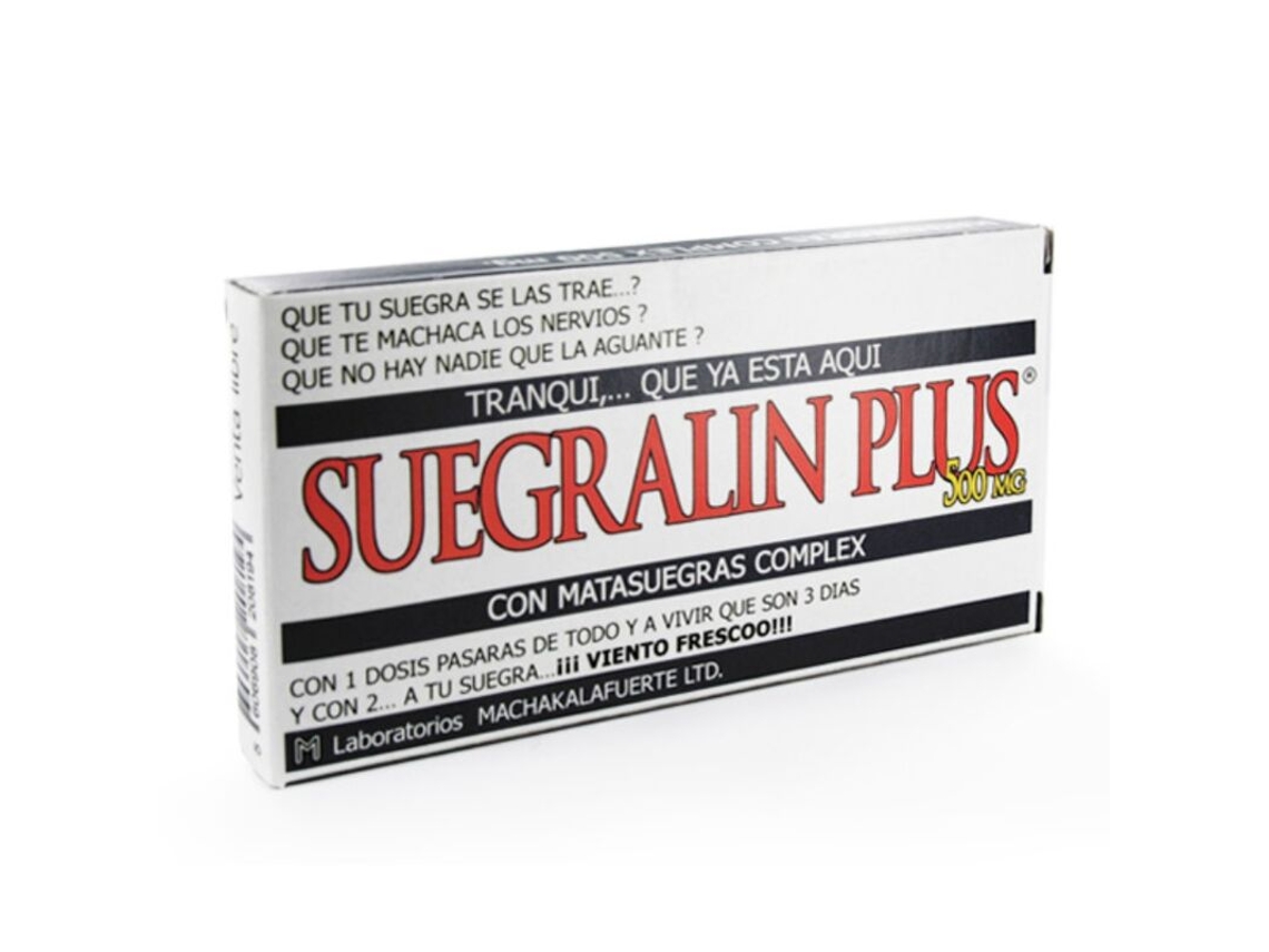 DIABLO PICANTE - CAJA DE MEDICAMENTOS SUEGRALIN PLUS