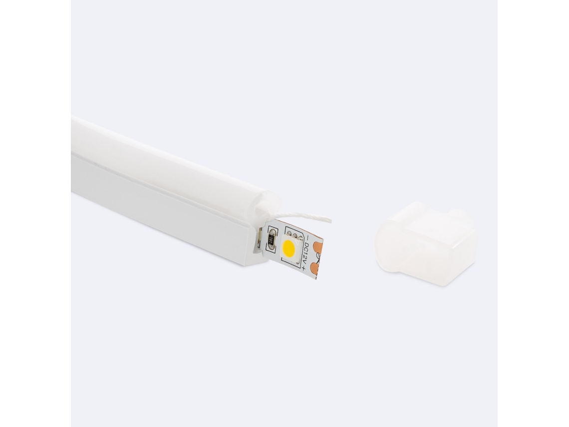 Tubo de Silicona LED Flexible Empotrado Hasta 8mm EL0817 2M LEDKIA