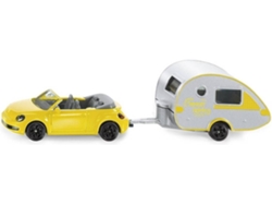 Coche con Caravana a Remolque SIKU de Jugar (Edad Mínima: 3 - Transportes)