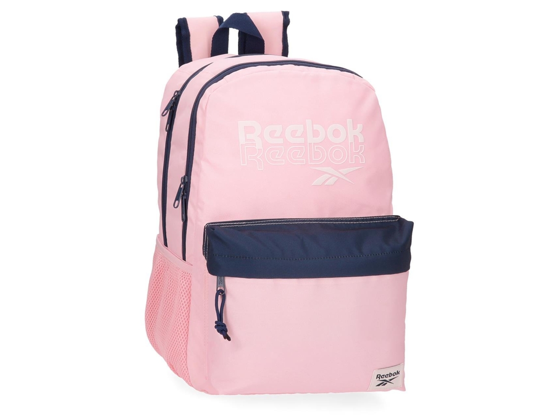 Mochila escolar adaptable Reebok Sidney rosa de 44 cm