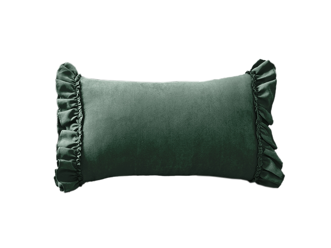 Funda De Almohada De Hoja De Loto - Funda De Almohada Pequeña De Seda Fresca