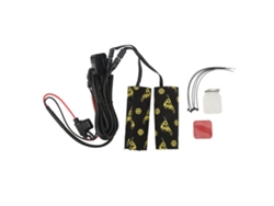 2026-2pcs Almohadillas Calefaccionadas Para Manillar De Moto Ip67 Impermeable 3 Niveles De Temperatura Dc 12v Desmontable