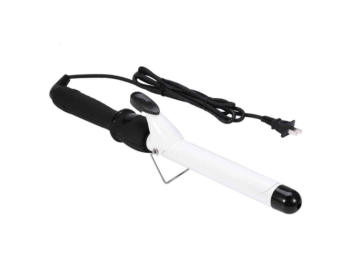Plancha De Rizado De Cerámica Turmalina Con Pantalla Lcd 25mm, Herramienta De Peinado Para Cabello