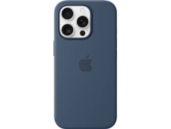 Funda APPLE Silicone Case con MagSafe para iPhone 16 Pro (Denim)
