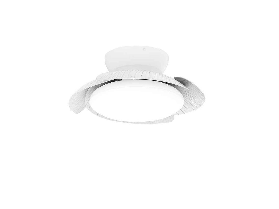 ventilador DC ALOHA blanco LED integrado intensidad regulable MANTRA