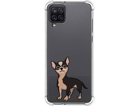 Carcasa Samsung Galaxy A12 TUMUNDOSMARTPHONE Dibujos Antigolpes Perros 05 Multicolor