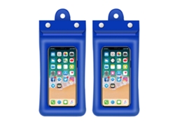 Funda impermeable para teléfono con flotador, bolsa impermeable para buceo
