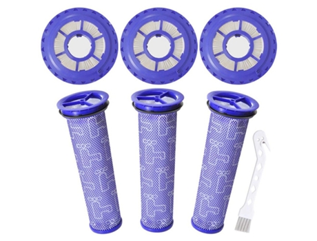 Paquete de 6 filtros de vacío de repuesto para Dyson DC41 DC65 DC66 UP13 UP20 Animal reemplaza la parte 920769-01 y 920640-01
