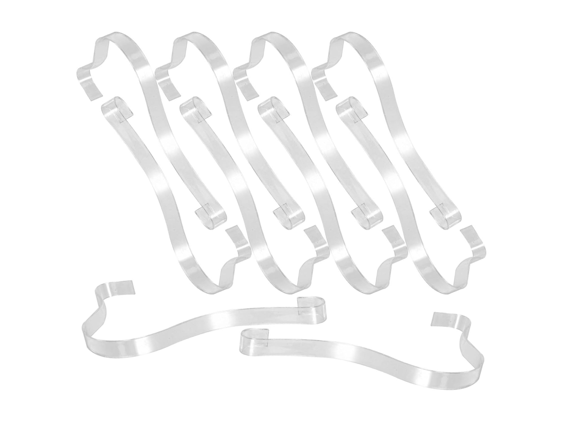 Juego De 10 Zapateros De Acrílico Transparente, Gruesos Y Portátiles.